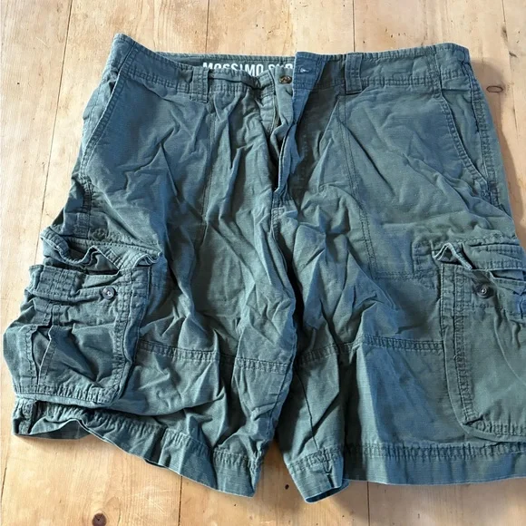 Mossimo Supply Shorts Mossimo Supply Co Mens Green Cargo
